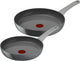 Tefal renew on - koekenpannenset - ø24 en ø28 cm - pfas-vrij - keramisch - geschikt voor inductie