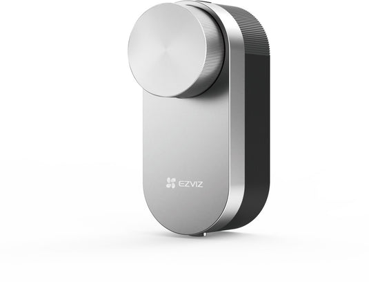 Ezviz dl01 pro smart lock – slim deurslot met bluetooth – sleutelloos, automatische vergrendeling, toegang via app – werkt met gateway – zilver