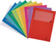 Exacompta l-map met venster forever geassorteerde kleuren pak van 10 stuks