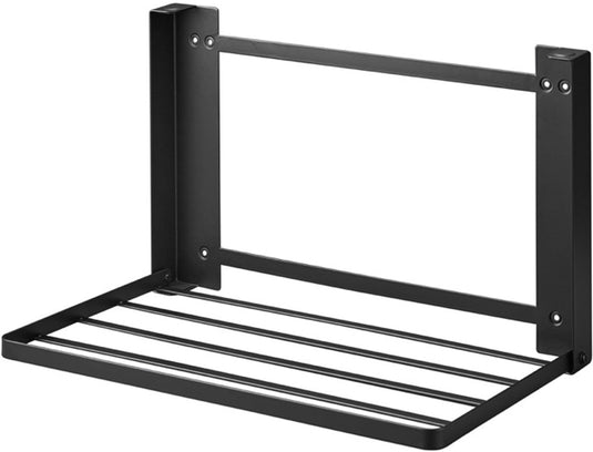 Yamazaki opvouwbare wandplank - tower - zwart