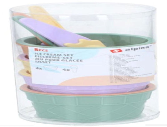 Alpina ice cream set 8pc