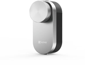Ezviz dl01 pro smart lock – slim deurslot met bluetooth – sleutelloos, automatische vergrendeling, toegang via app – werkt met gateway – zilver