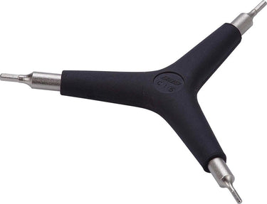 Bbb cycling inbussleutelset fiets threestar - fietsgereedschap werkplaats gereedschap - inbus 2 2.5 3mm - zwart - btl-28