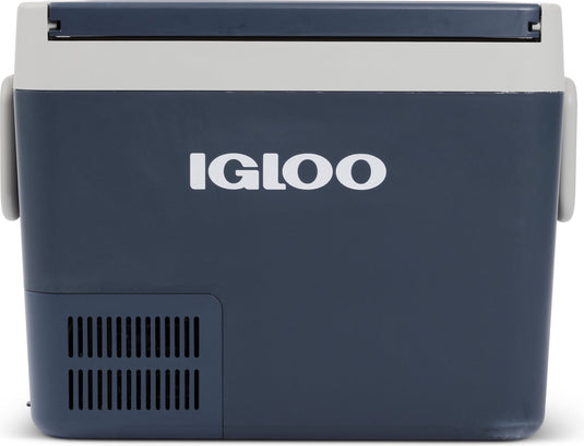 Igloo icf 40 compressor koelbox - 40l - 12 24 230v - blauw-wit