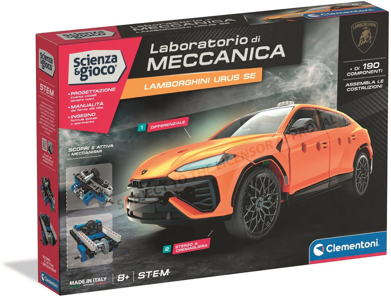 Afbeelding laden in galerijviewer, Clementoni wetenschap spel mechanics - lamborghini urus - stem speelgoed - constructie speelgoed - vanaf 8 jaar
