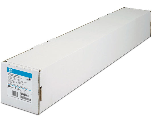 Hp papierrol voor plotter q1444a helderheid wit mat 90 g m²
