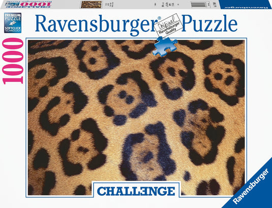 Ravensburger puzzel challenge animal print - legpuzzel - 1000 stukjes
