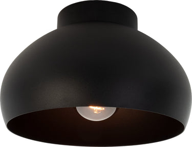 Eglo mogano 2 plafondlamp - e27 - ø28 cm - zwart
