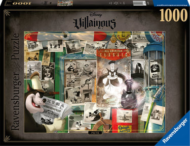 Ravensburger puzzel villainous pete - legpuzzel - 1000 stukjes