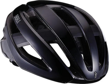 Bbb cycling racefiets helm - maestro aerodynamische fietshelm - optimale ventilatie - lichtgewicht - wasbare padding - fietshelm volwassenen - glossy zwart - l - bhe-09