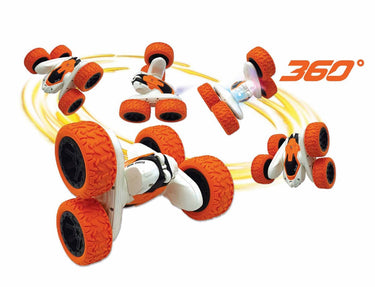 Rc crosslander acrobatische auto 2,4 ghz met verlichting en polsbediening