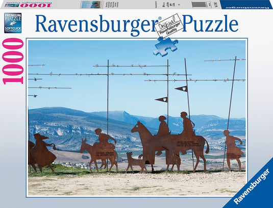 Ravensburger puzzel camino de santiago - legpuzzel - 1000 stukjes