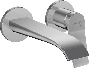 Hansgrohe vivenis inbouw wastafelmengkraan wand voorsprong 192 mm chroom