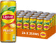 Lipton ice tea blik - peach - laag in calorieën - 6 x 4 x 250 ml - voordeelverpakking