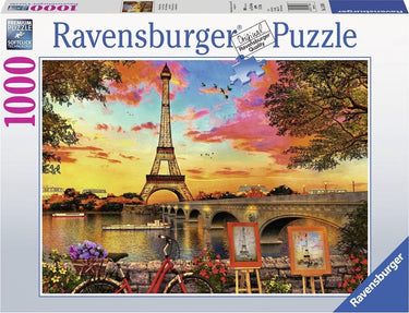 Ravensburger puzzel paris - legpuzzel - 1000 stukjes