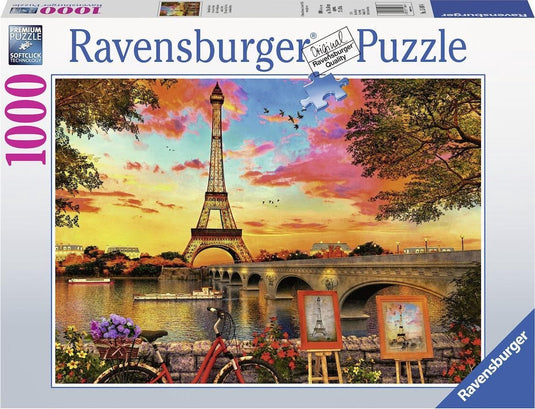 Ravensburger puzzel paris - legpuzzel - 1000 stukjes