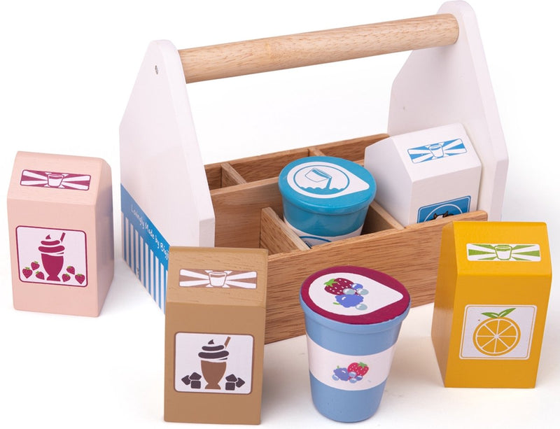 Afbeelding laden in galerijviewer, Bigjigs toys - houten zuivelkrat
