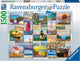 Ravensburger puzzel coastal collage - legpuzzel - 1500 stukjes