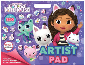 Gabby's poppenhuis gabby's dollhouse artist pad - activiteitenboek