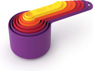 Joseph joseph nest maatlepel - maatcupjes - set 8 stuks - kleurenmix bright