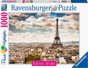 Ravensburger puzzel parijs - legpuzzel - 1000 stukjes