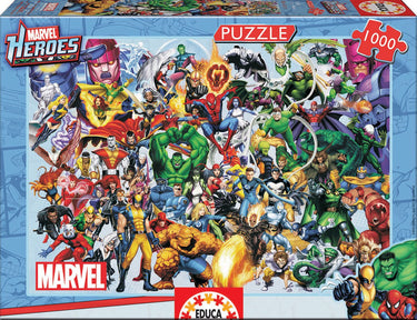Marvel educa alle superhelden van - 1000 stukjes