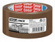 Tesa standard pakkingtape 66m x 50mm bruin - oplosvrij