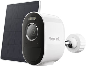 Reolink 3k 5mp accucamera - 2.4 5ghz dual-band - slimme detectie - kleurnachtzicht - draadloze installatie - argus series b330 + zonnepaneel lite