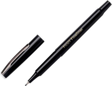 Pilot fineliner sw-ppf zwart 0.4mm - 12 stuks