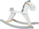 Small foot - houten schommelpaard skandi wit