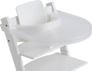 Playtray - tafelblad voor stokke tripp trapp - eetblad - met riempje -transparant
