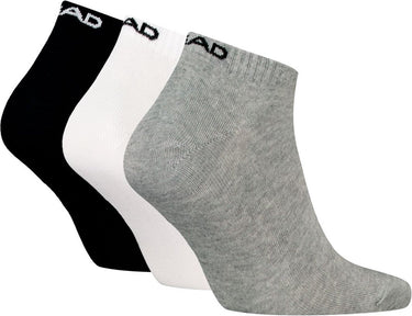 Head - unisex - alle sporten sneakersokken - training - 3 pack - maat 35-38