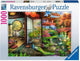 Ravensburger theehuis in japanse tuin puzzel 1000pcs