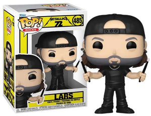 Funko metallica lars vinyl figur 485 unisex pop! - neutraal - standard