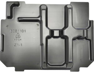 Makita accessoires 838110-1 inlay inleg voor 2 of 4 accu's en lader in mbox 1 (838754-7) - 838110-1