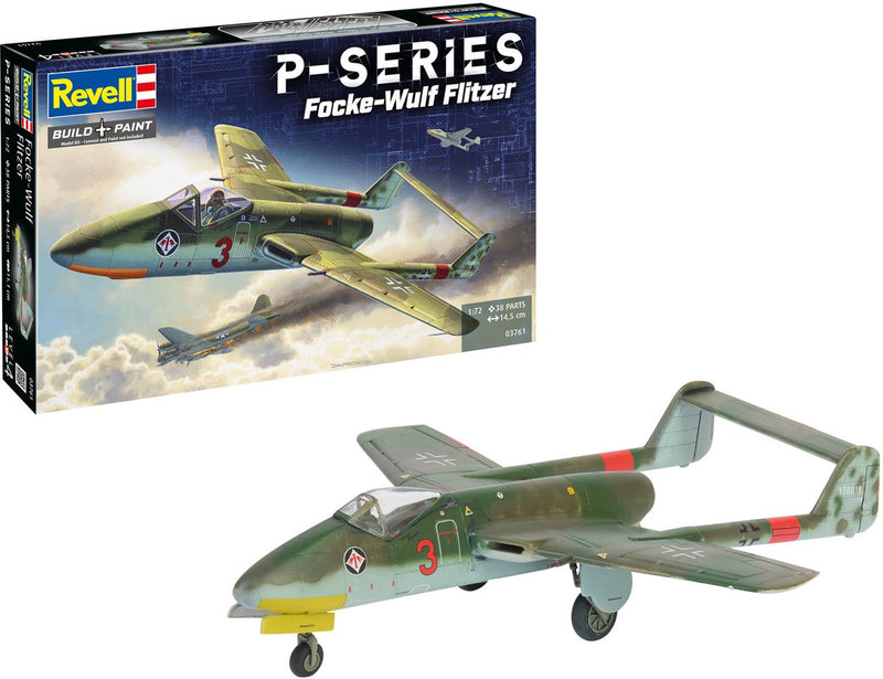 Afbeelding laden in galerijviewer, Revell modelbouwpakket focke-wulf tl jager flitzer 1:72 - 38dlg.
