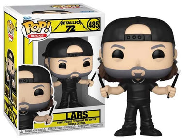 Funko metallica lars vinyl figur 485 unisex pop! - neutraal - standard