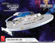 Amt modelbouwpakket ruimtevaart - 1457 star trek ii the wrath of khan u.s.s. reliant ncc-1864 plastic - 1:537 - modelbouw
