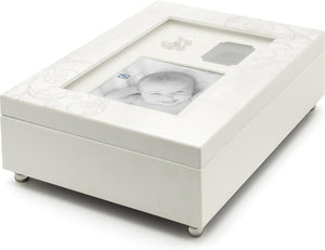 Zilverstad - keepsape memory box baby met muziekdoosje