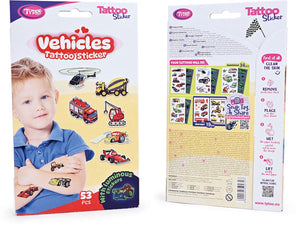 Tytoo tattoo sticker - voertuigen.