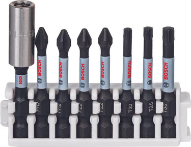 Bosch accessoires impact power bit 50mm, 8x, bithouder