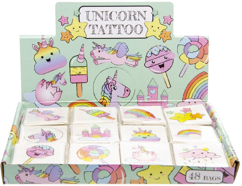 Cargue la imagen en el visor de la galería, Duckiez tattoos eenhoorn, 12st.

