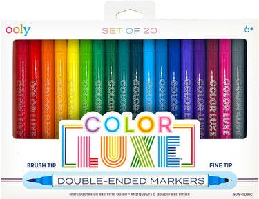 Ooly - color luxe - dubbelzijdige stiften - 20 stuks