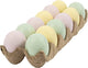 Creativ company plastic eieren pastel, 12st.