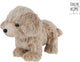 Take me home pluche hond staand 35cm knuffel speelgoed.