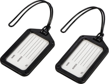 Hama travel naamkaartjes voor bagage 2 stuks zwart