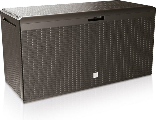 Prosperplast opbergbox - bruin - kunststof - 290 liter - 114 x 47 x 59 cm