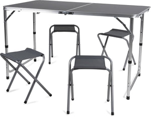 Meubelset inklapbaar 120x60cm, 5dlg.