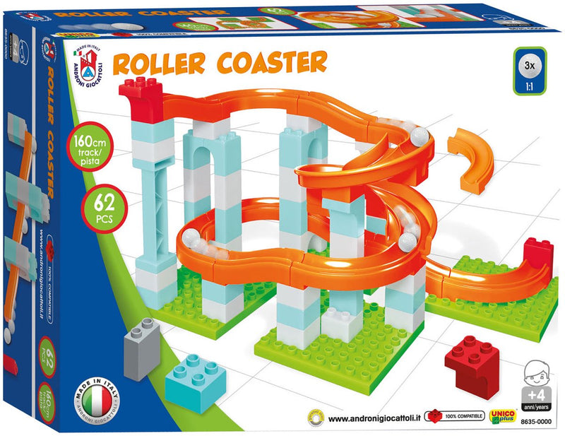 Afbeelding laden in galerijviewer, Androni knikkerbaan roller coaster set, 62dlg.
