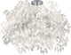 Rl live your light reality leavy - plafondlamp - chroom - excl. 3x e14 4,9 w - plafondbevestiging - patroon bescherming